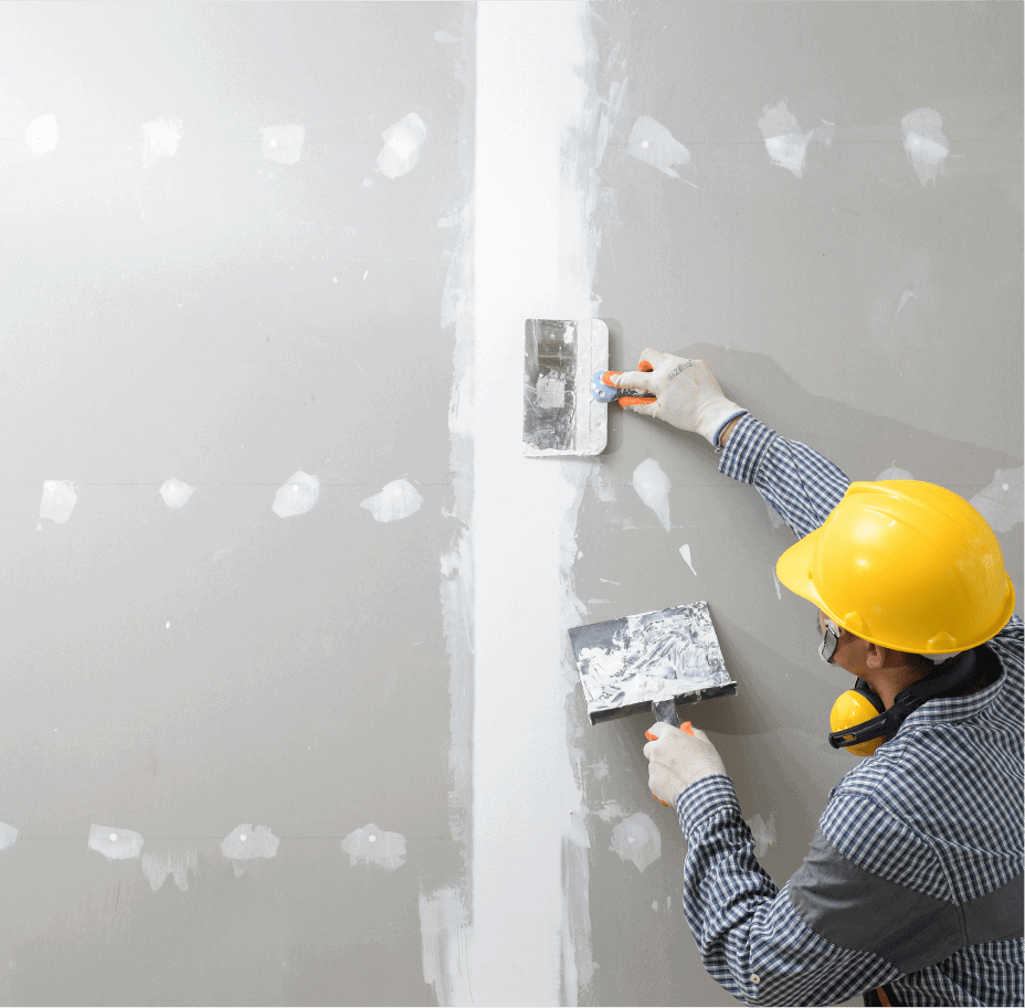 drywall repairs finishing services